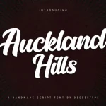 Auckland Hills Font