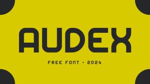 Audex Font › Fontesk