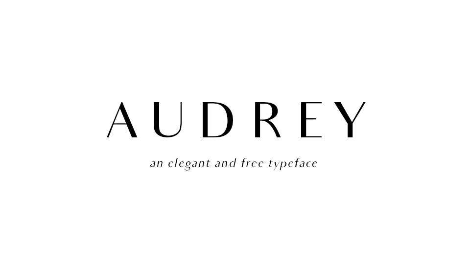 Audrey Font Family › Fontesk