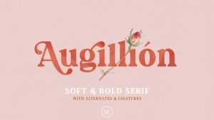 Augillion Font › Fontesk
