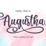 Augustha Script Font
