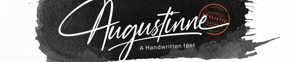 Augustinne Handwritten Font
