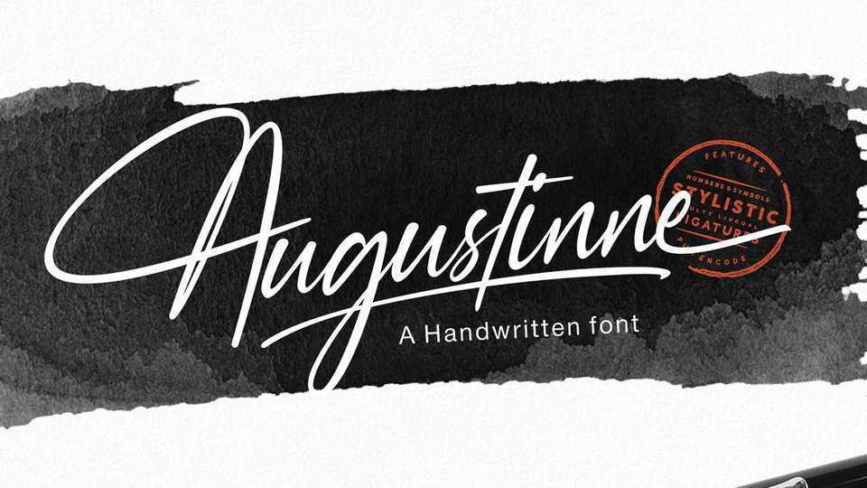 Augustinne Script Font › Fontesk
