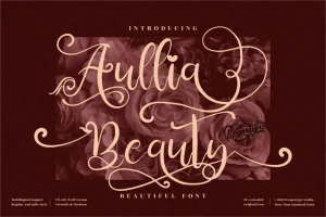 Aullia Beauty Font