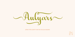 Aulyars Script Font