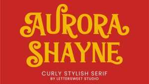 Aurora Shayne Font › Fontesk