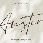 Austin Handwritten Font