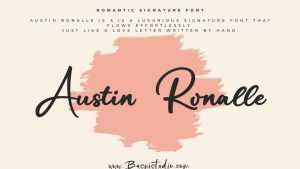 Austin Ronalle Font › Fontesk