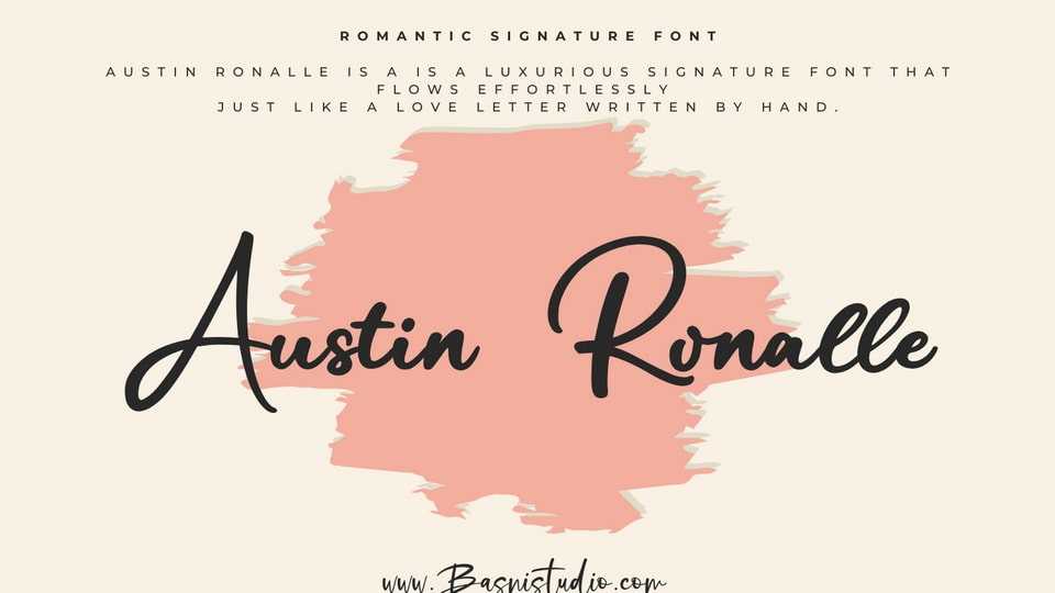 Austin Ronalle Font › Fontesk