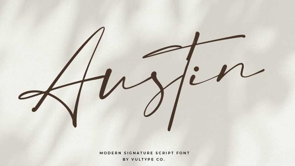 Austin Script Font › Fontesk