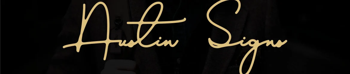 Austin Signs Font