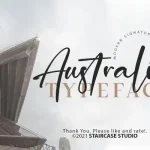 Australia Script Font