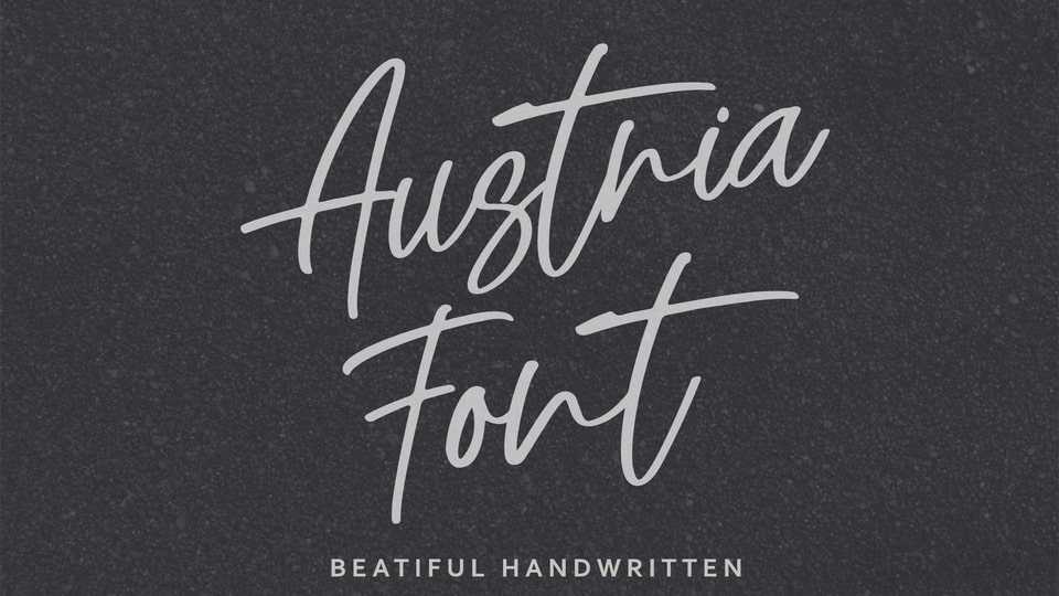 Austria Font › Fontesk