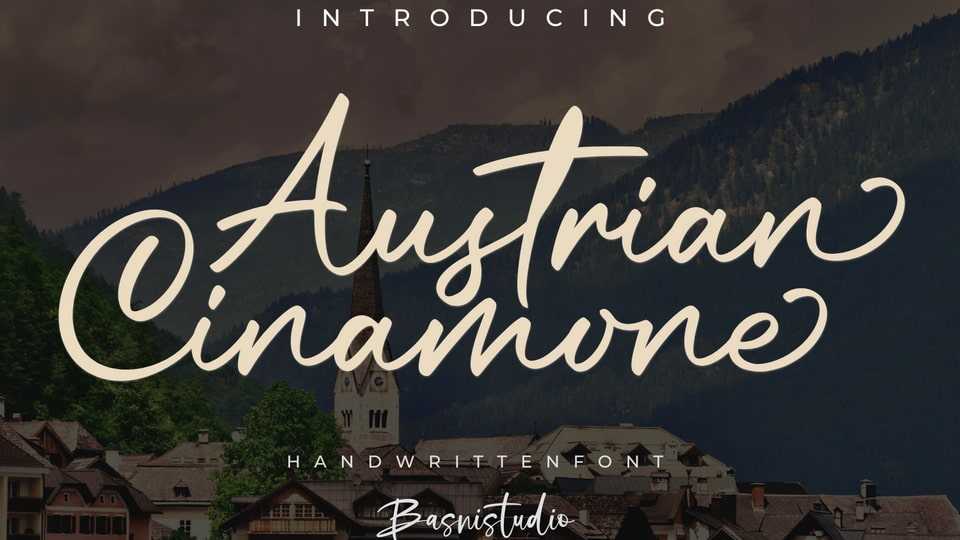 Austrian Cinamone Font › Fontesk