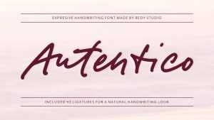 Autentico Font › Fontesk