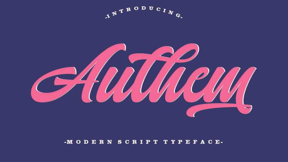 Authem Script Font › Fontesk