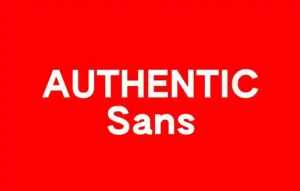 Authentic Font Family