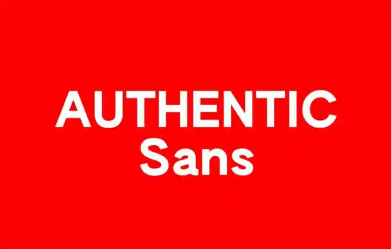 Authentic Font Family