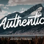 Authentic Monoline Script Font