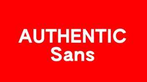 Authentic Sans Font Family › Fontesk