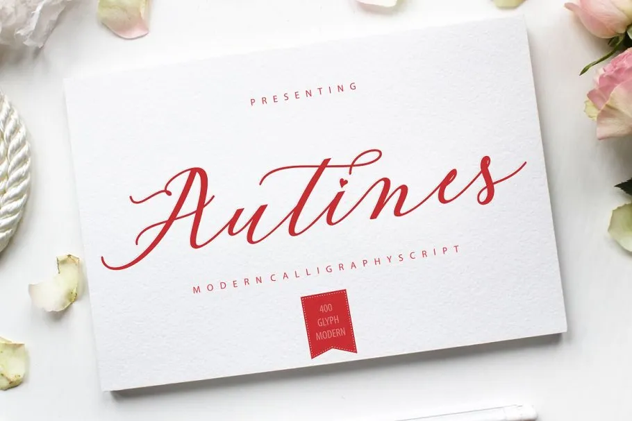 Autines Script Font