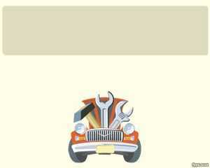Auto Repair PowerPoint Template
