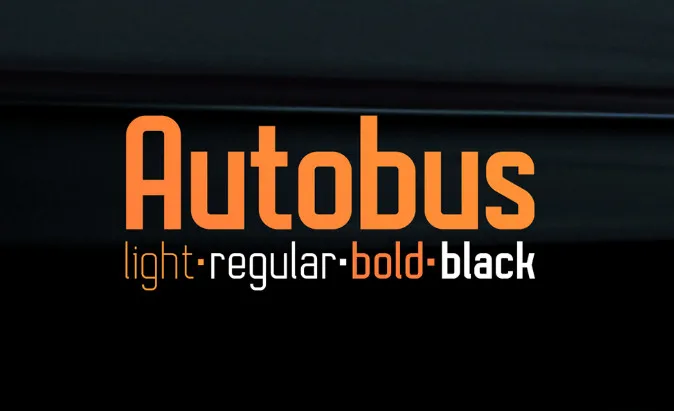 Autobus Font Family