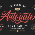 Autogate Font