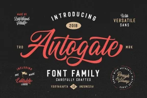 Autogate Font Duo