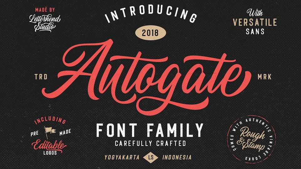 Autogate Script Font › Fontesk