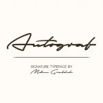Autograf Font