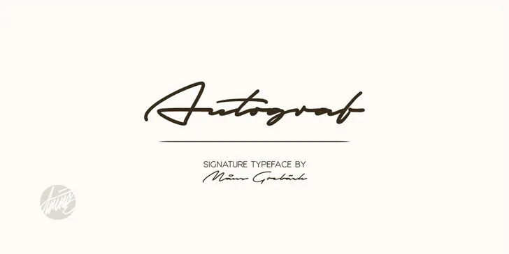 Autograf Font