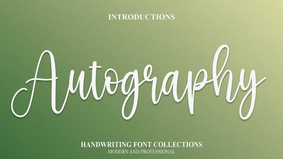 Autography Font › Fontesk