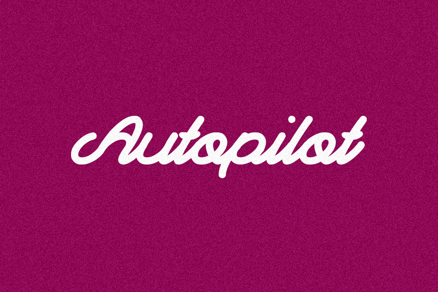 Autopilot Script Font