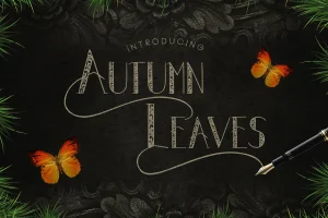 Autumn Leaves Font