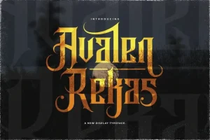 Avalen Rekas Display Font