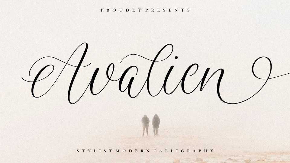 Avalien Script Font › Fontesk