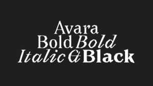 Avara Typeface › Fontesk