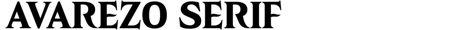 Avarezo Serif Font