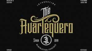 Avartequero Font › Fontesk
