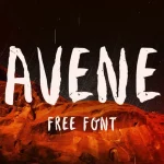 Avene Brush Font