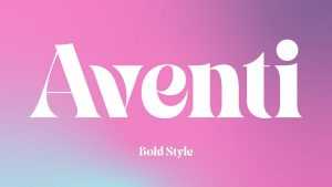 Aventi Font › Fontesk