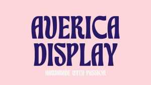 Averica Font › Fontesk