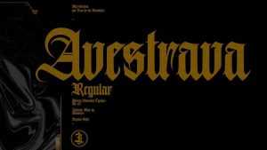 Avestrava Font › Fontesk