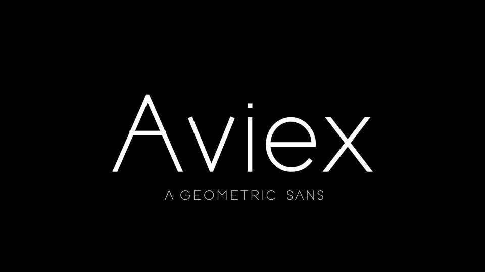 Aviex Font › Fontesk