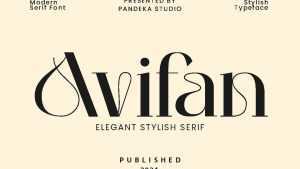 Avifan Font › Fontesk