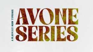 Avone Series Font › Fontesk