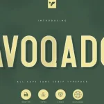 Avoqado - Sans Serif Font