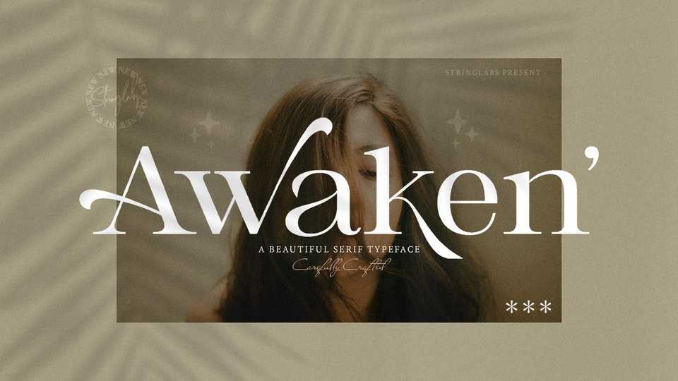 Awaken Font › Fontesk