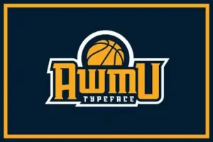 Awmu Display Font